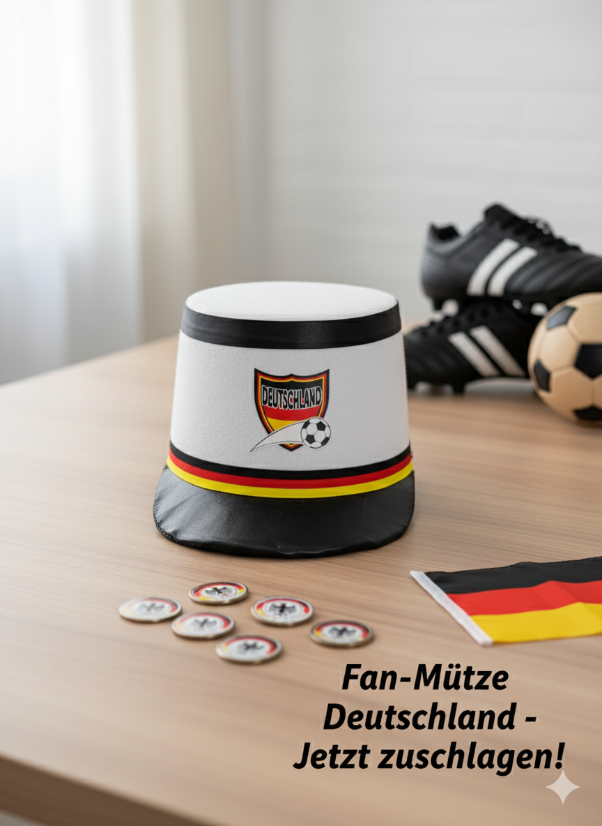 WH Party Items, Deutschlandfarben Hoher Hut